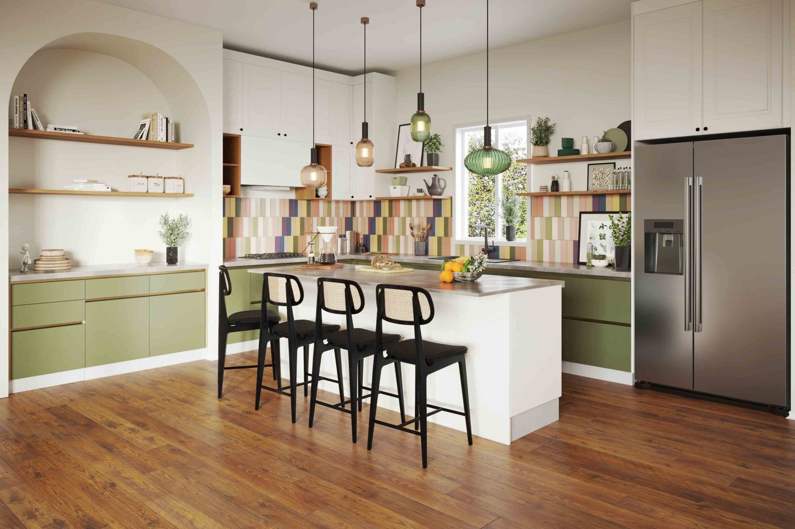 Eclectic kitchen