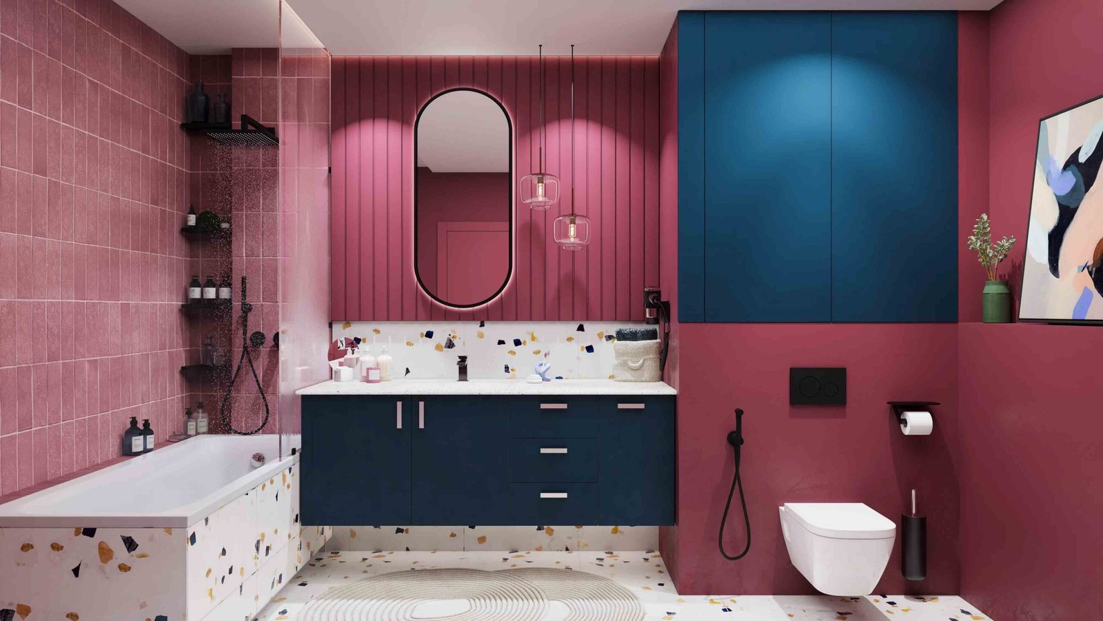 Memphis washroom