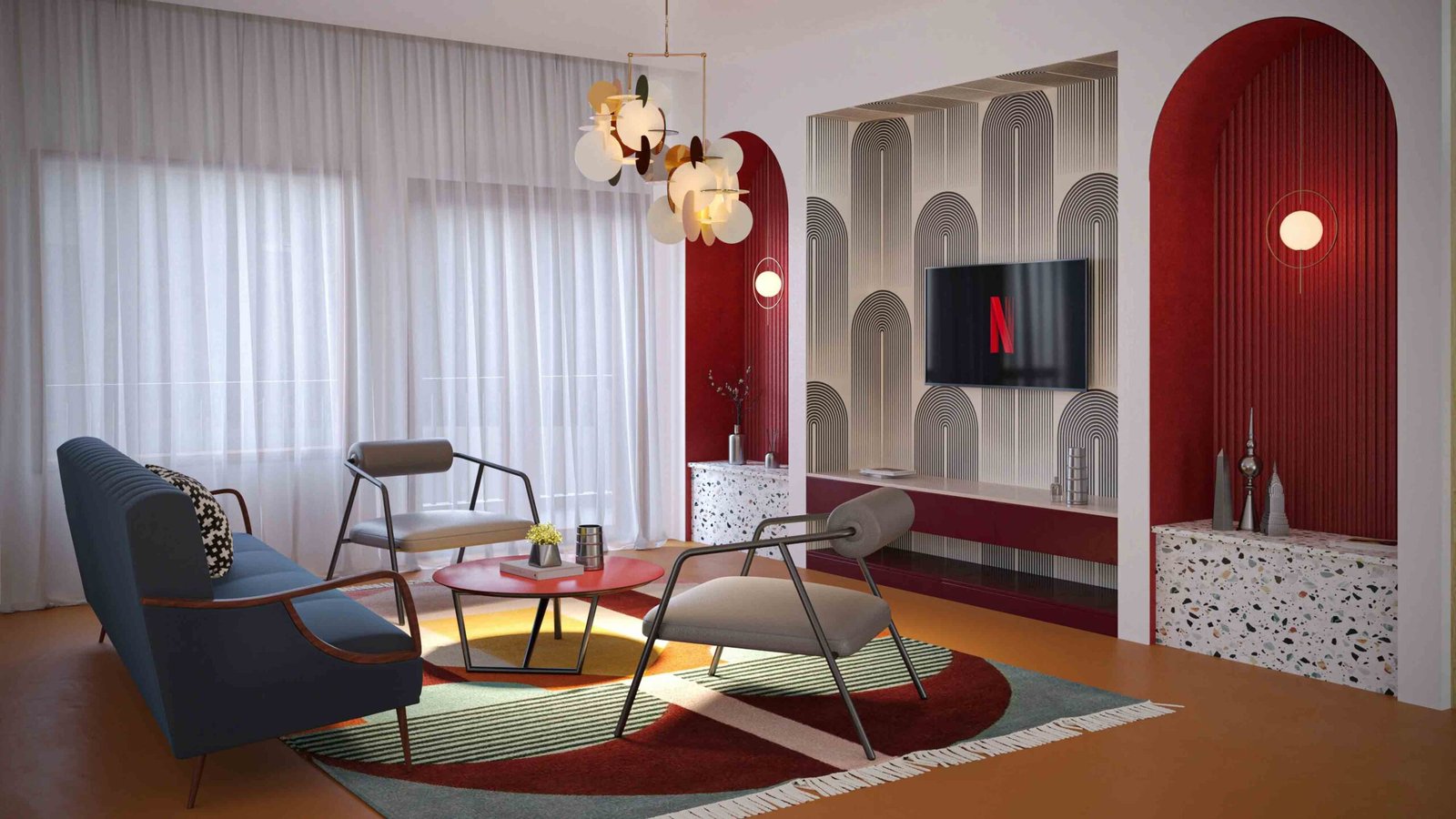 Memphis living room